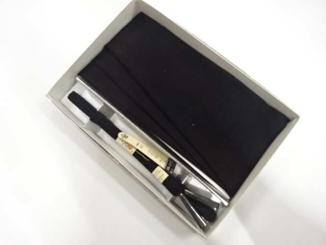 未使用品　正絹　帯揚げ・帯締めセット